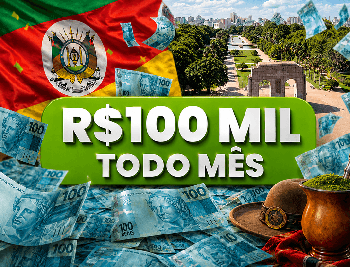 Banner do sorteio
